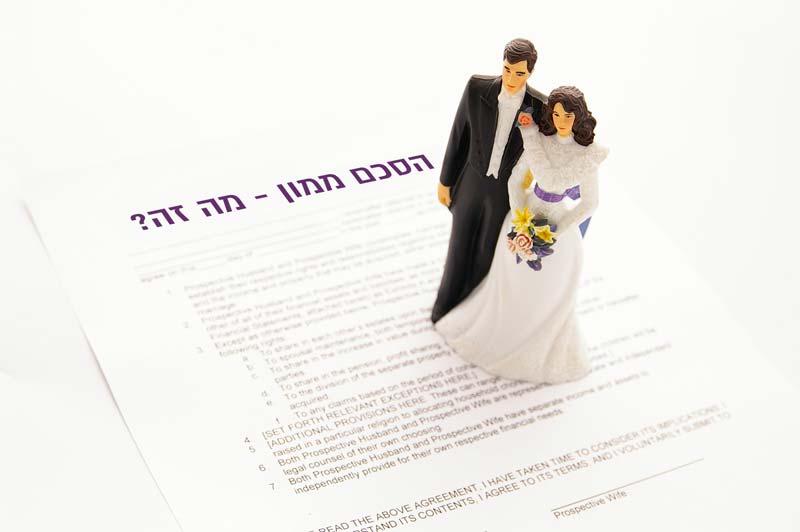 עורך דין להסכם ממון